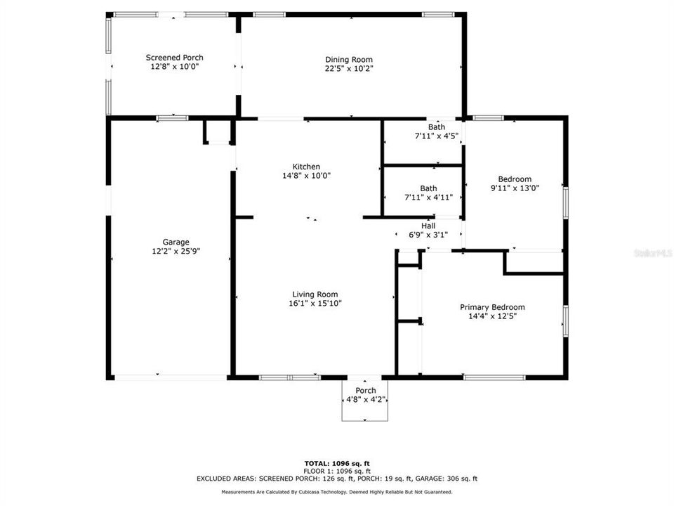 Active With Contract: $259,900 (3 beds, 2 baths, 1168 Square Feet)