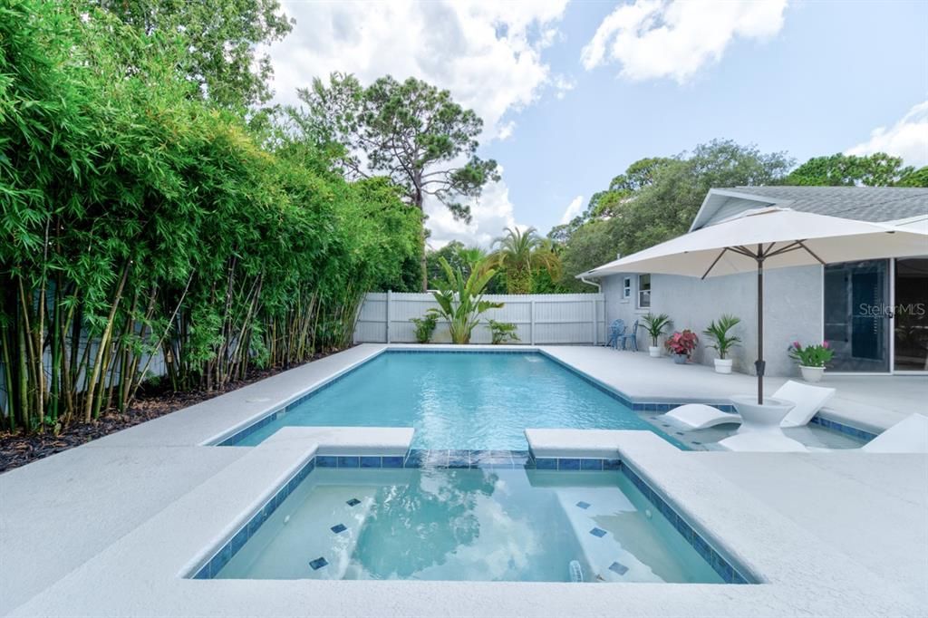 Pool Spa View