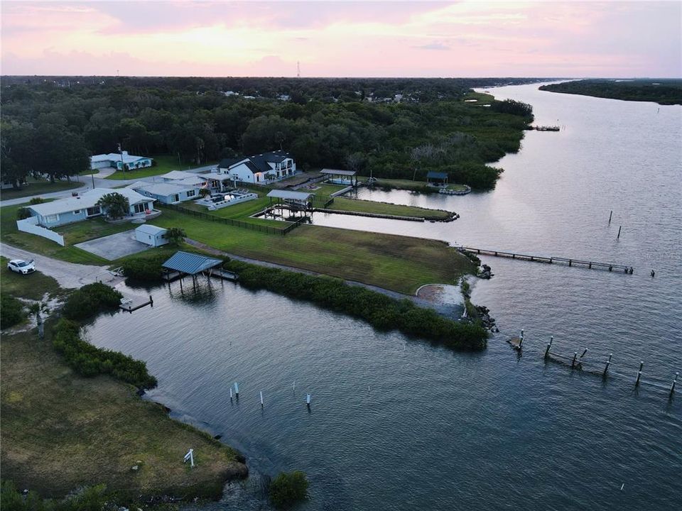 Neighborhood Boat Ramp Area Ariel View 2