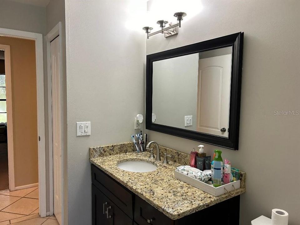 Guest bath vanity