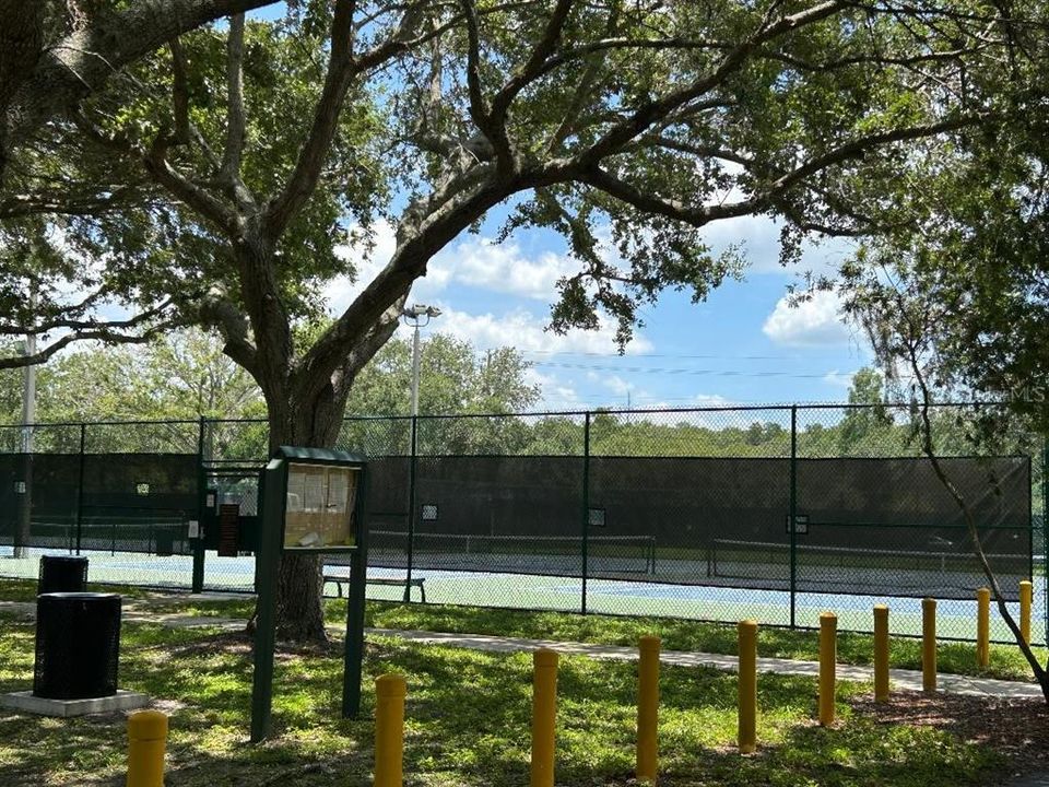 Tennis courts