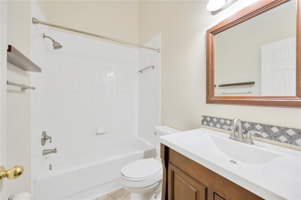 Another 4-piece bathroom shared by two secondary bedrooms upstairs.