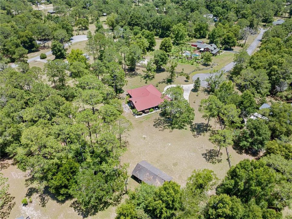 Aerial View of Property