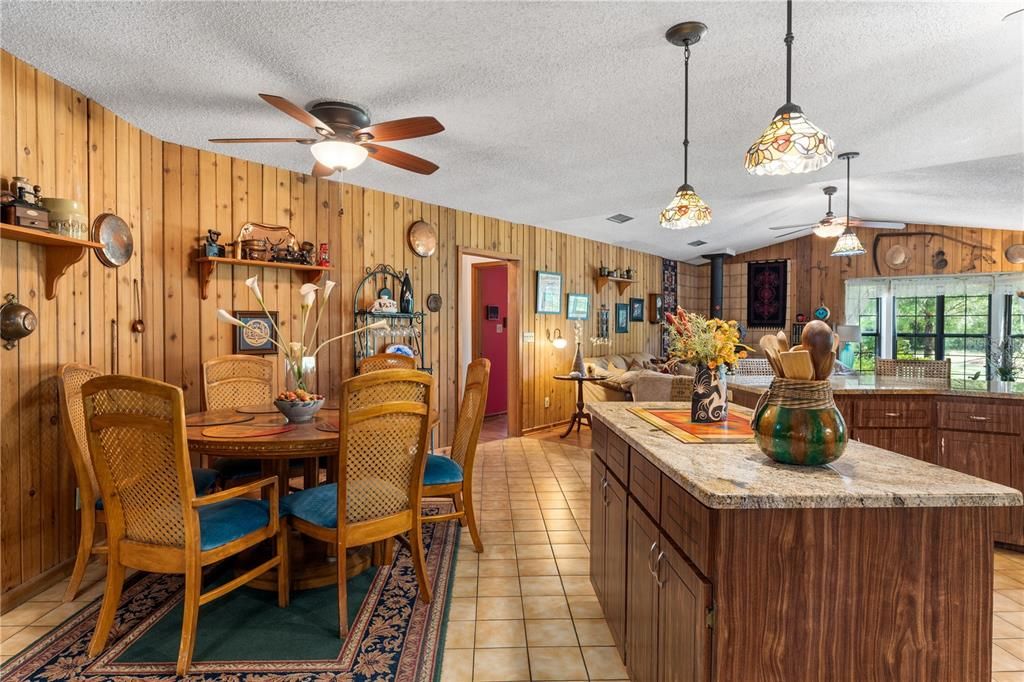 Kitchen and Dining Area