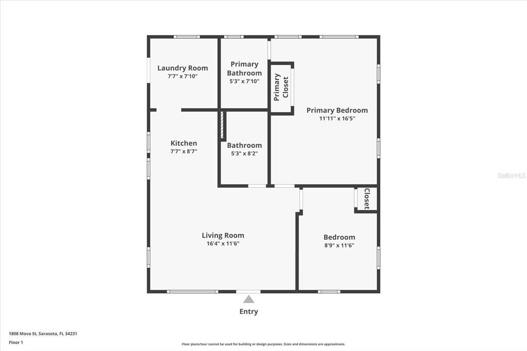 For Sale: $330,000 (2 beds, 2 baths, 700 Square Feet)
