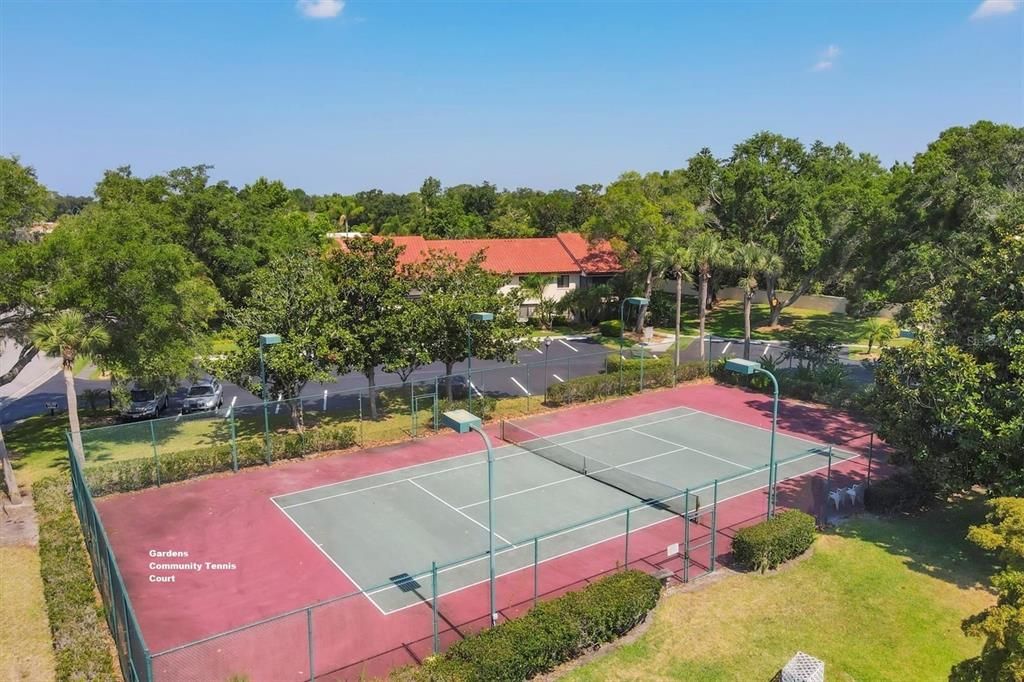 Tennis Court Gardens@PalmAire CC