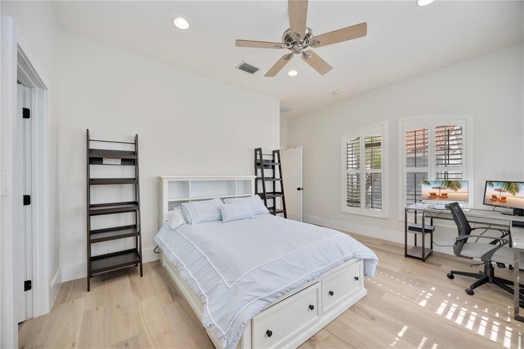 Third guest bedroom connected to second bedroom.