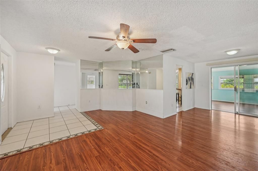 Living room and Dining Room