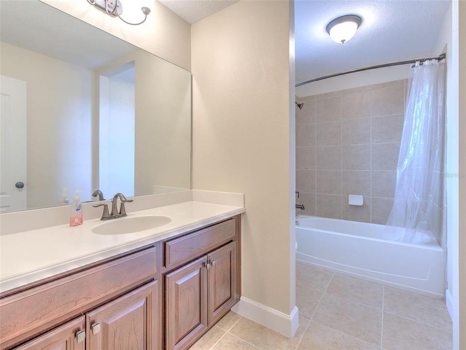 Upstairs bathroom vanity