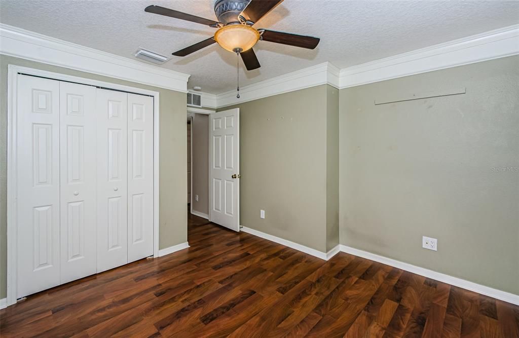 Landing area upstairs that can be used as a sitting area or office