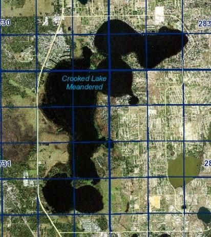 Crooked Lake outline