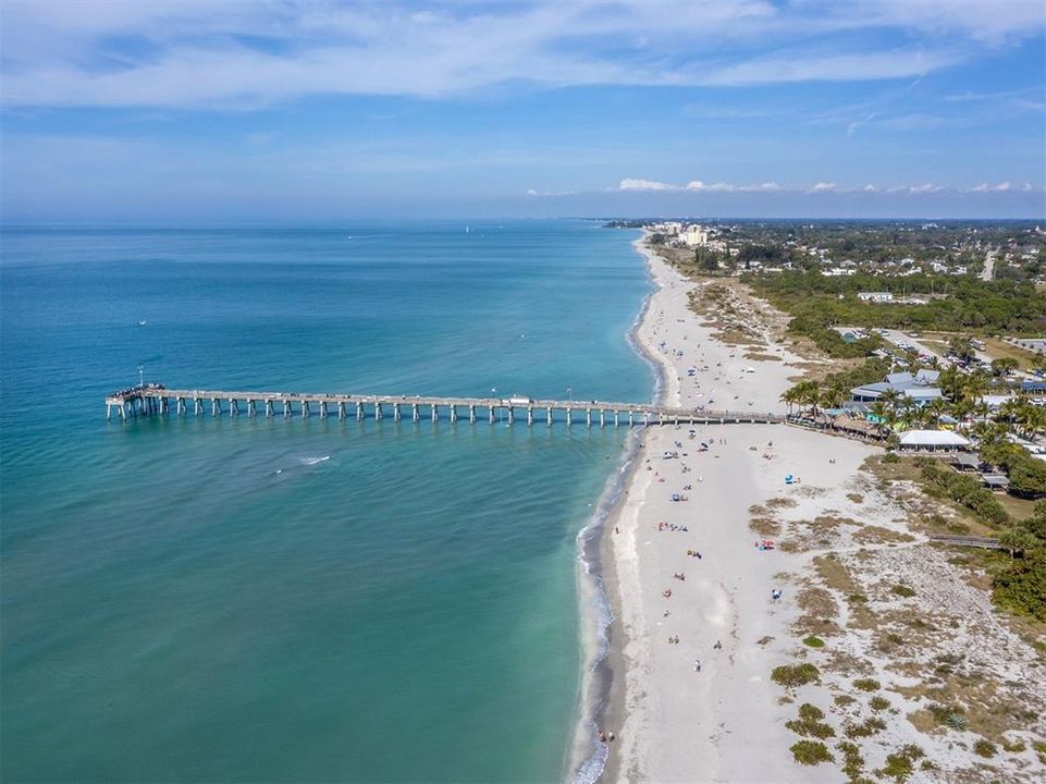 The Venice Pier is a great place to fish, watch the wild life or catch a beautiful sunset