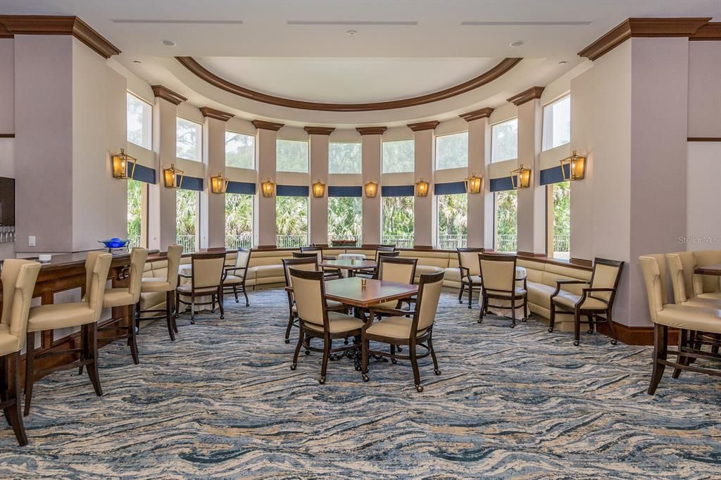 The Venetian Golf & River Club offers a bar as well as additional sitting space