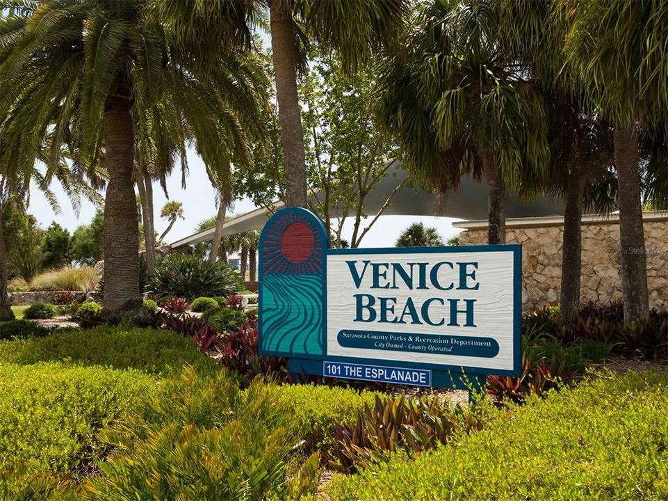 Venice Beach is a local favorite with life guards, rest rooms, snack shop, picnic areas, rinse stations and FREE parking!
