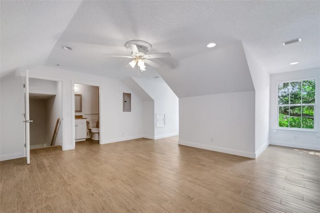 Dormer windows create cozy nooks