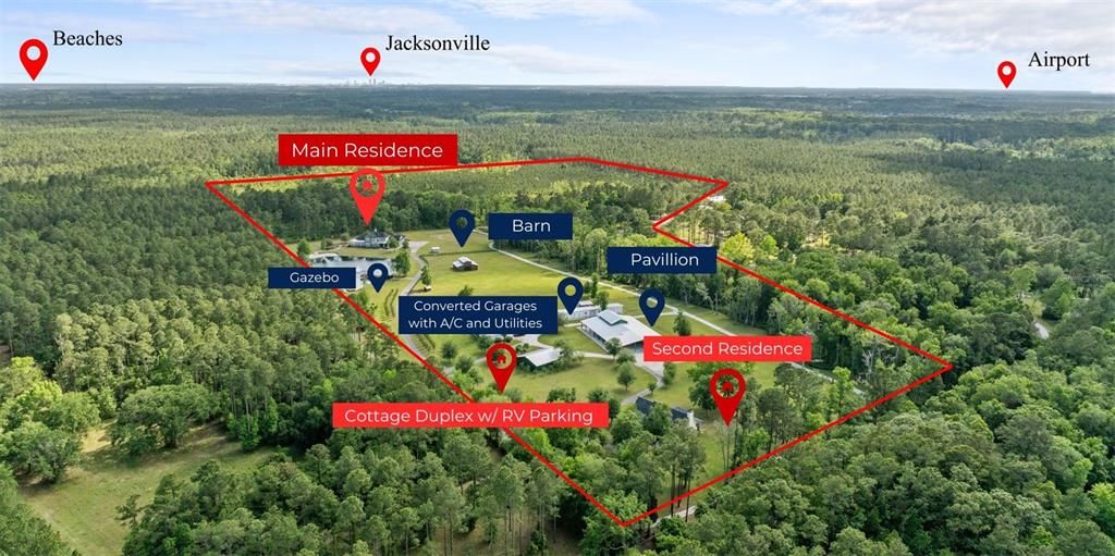 Property Layout including Estate & Land