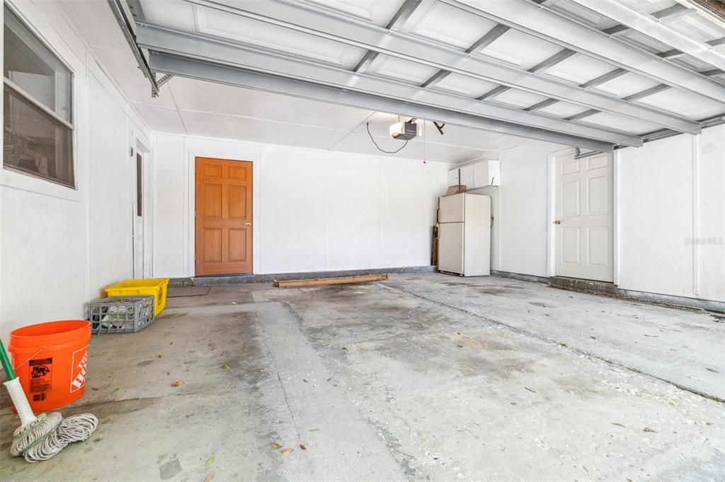 Large attached Garage