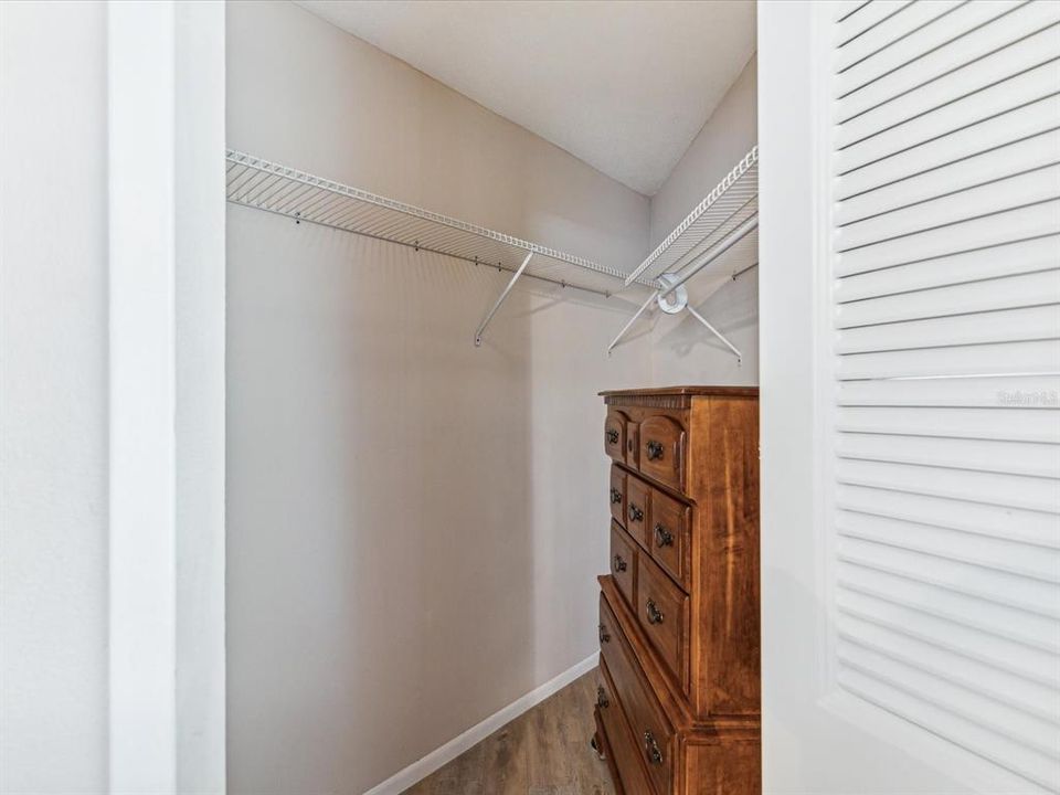 PRIMARY WALK IN CLOSET