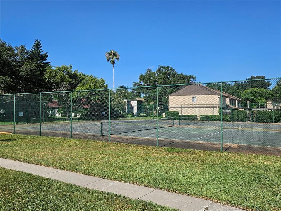 Tennis Courts.