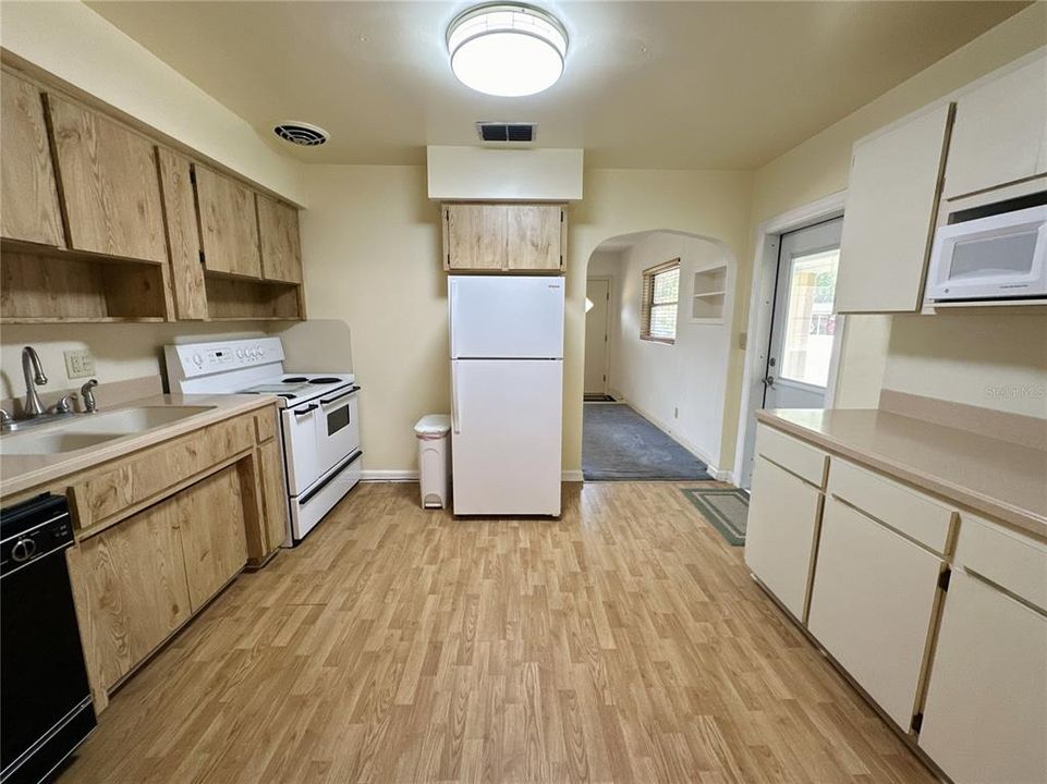 Kitchen view from family room