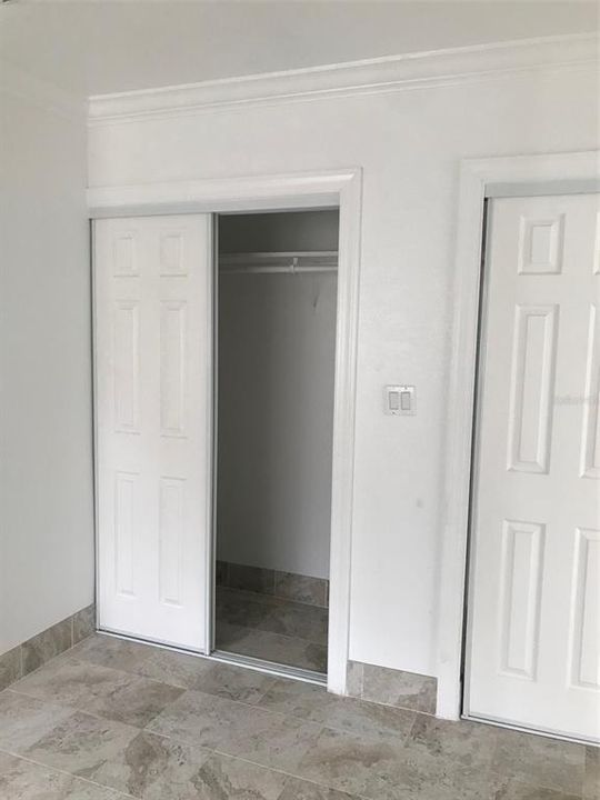 Master closet - double doors