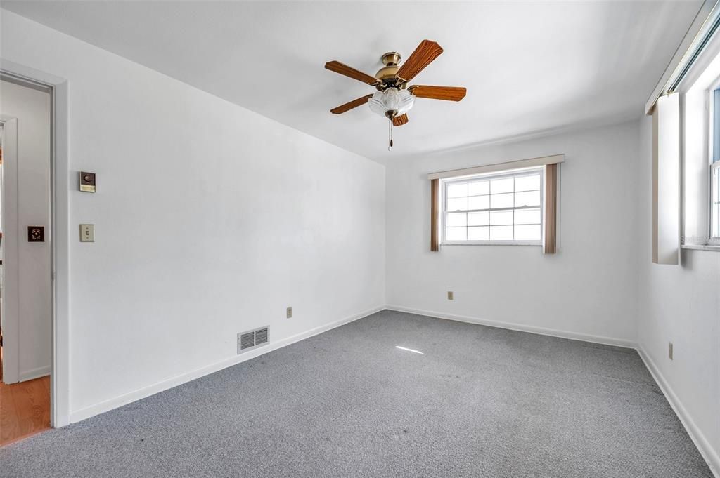 Primary bedroom, rear of home.