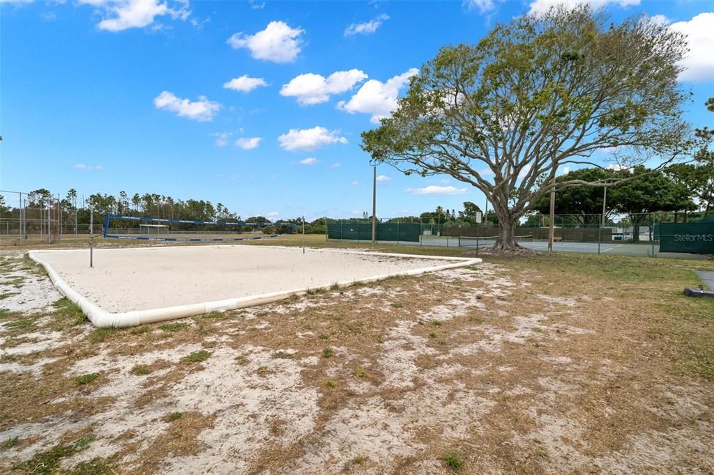 Sand volley ball courts