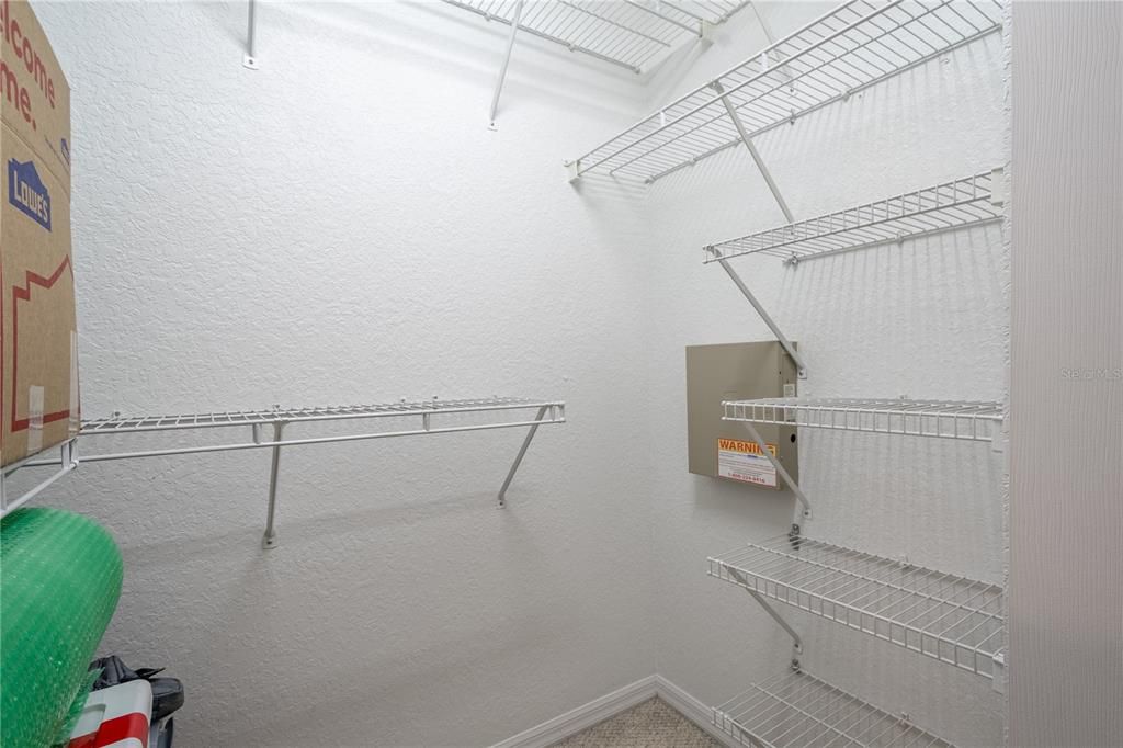 Primary walk-in closet 1.