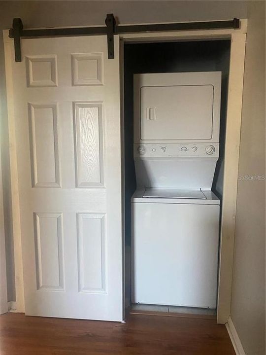 Washer and Dryer Upstairs