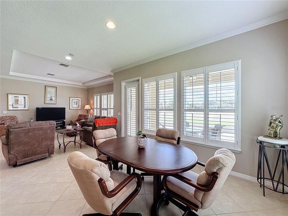 Breakfast Nook and Family Room