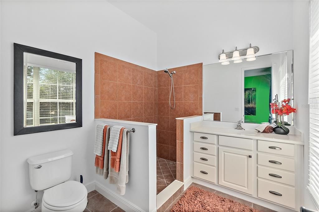 Bathroom 3 w/Tile Walk-in Shower