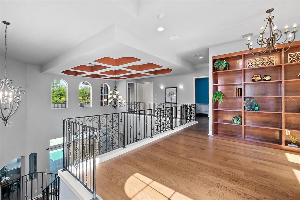 2nd Floor Landing w/Wood Floors