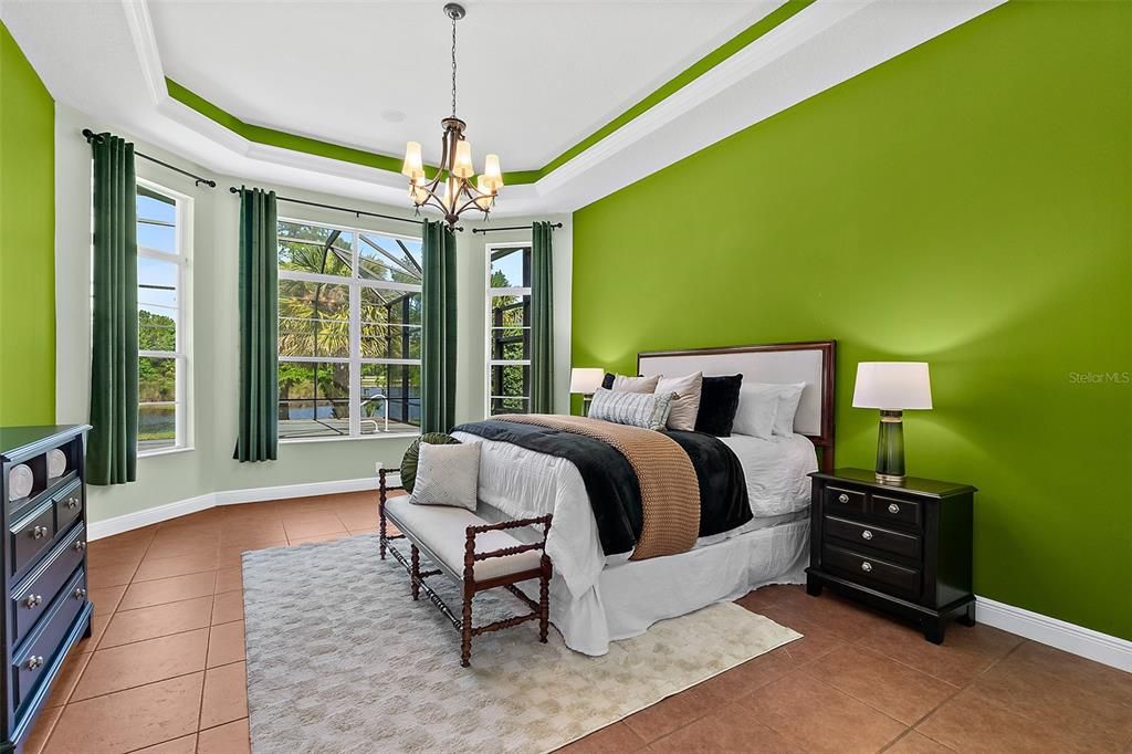 Master Bedroom Suite w/Tray Ceiling