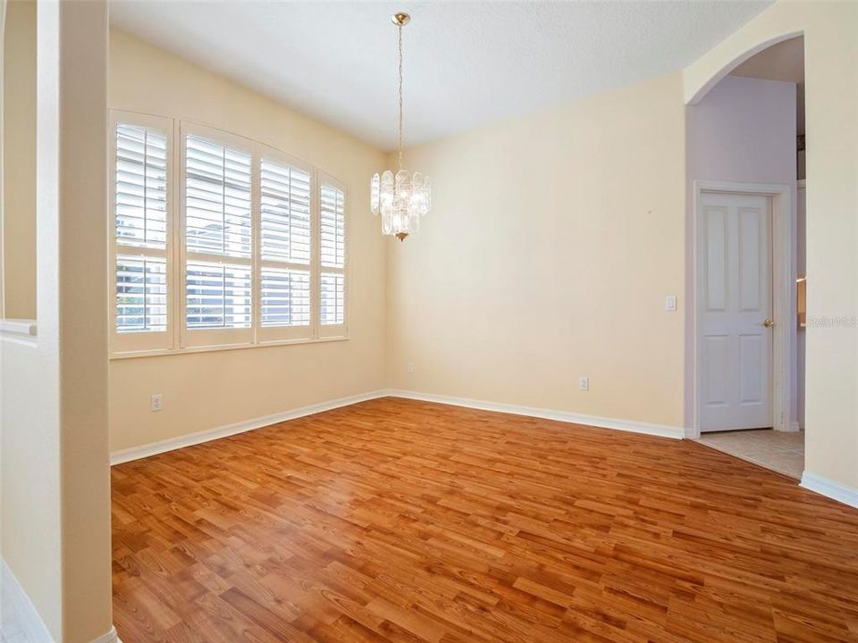 Dining Room and kitchen entrance