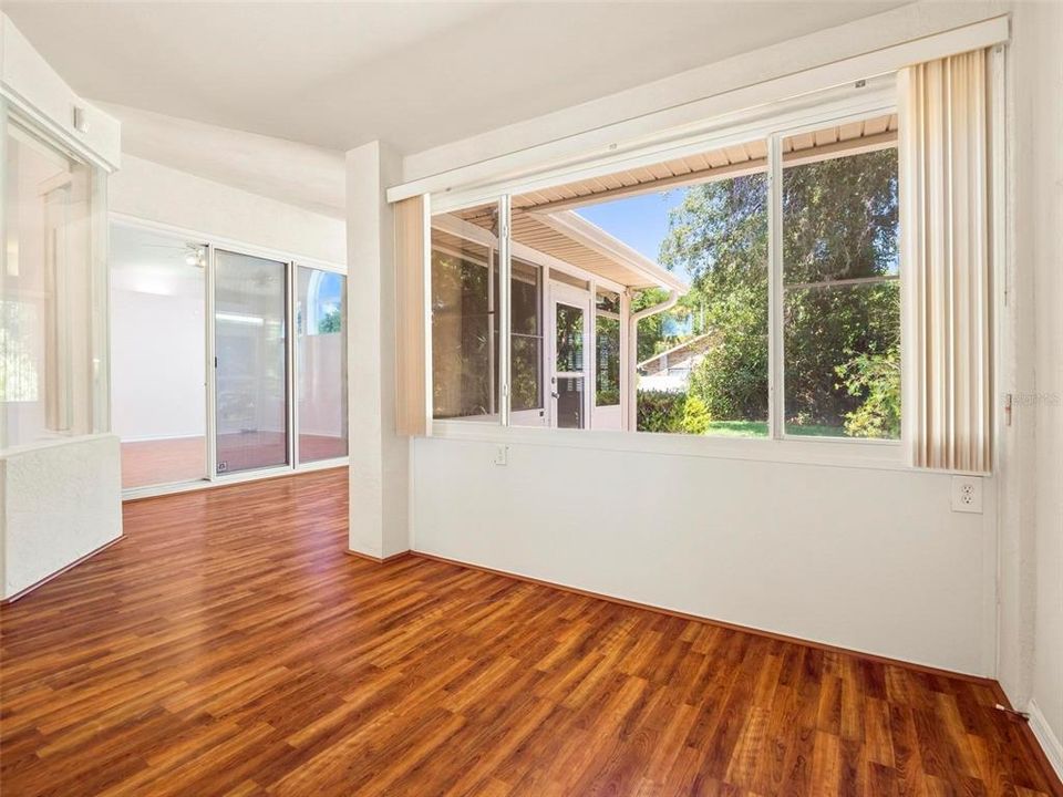 Enclosed Flexible space or porch/sunroom