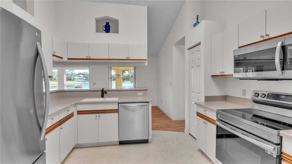 Kitchen Access From  Breakfast Nook