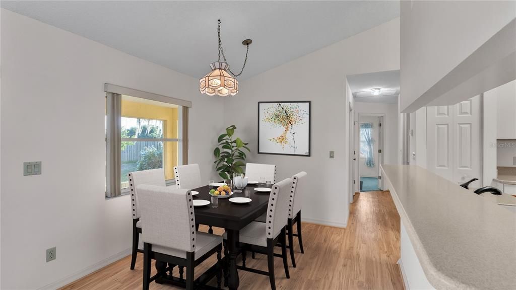 Breakfast Nook Off Living Room