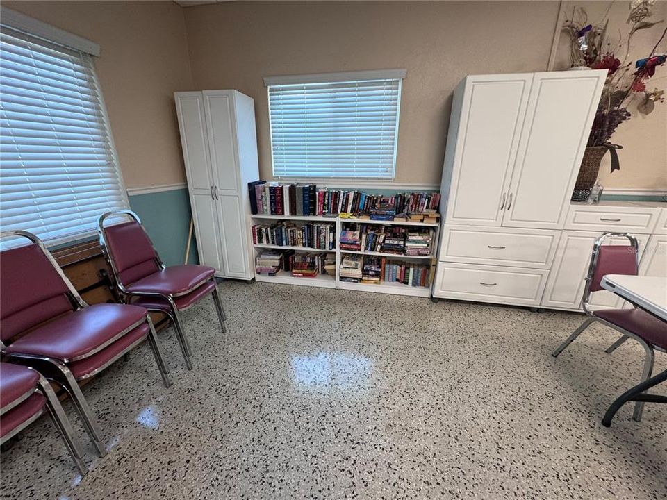 Library in the Clubhouse