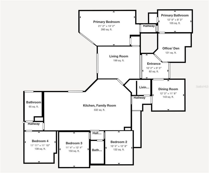 En Venta: $640,000 (4 camas, 3 baños, 2826 Pies cuadrados)