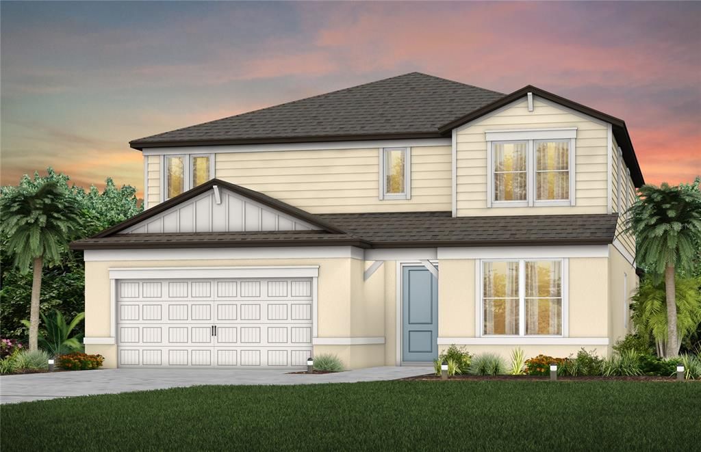 Exterior Rendering, Elevation CO1