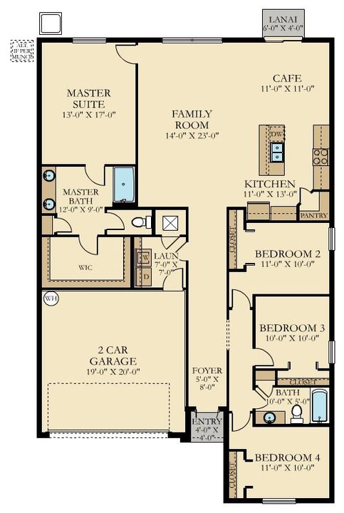 Active With Contract: $414,575 (4 beds, 2 baths, 1936 Square Feet)