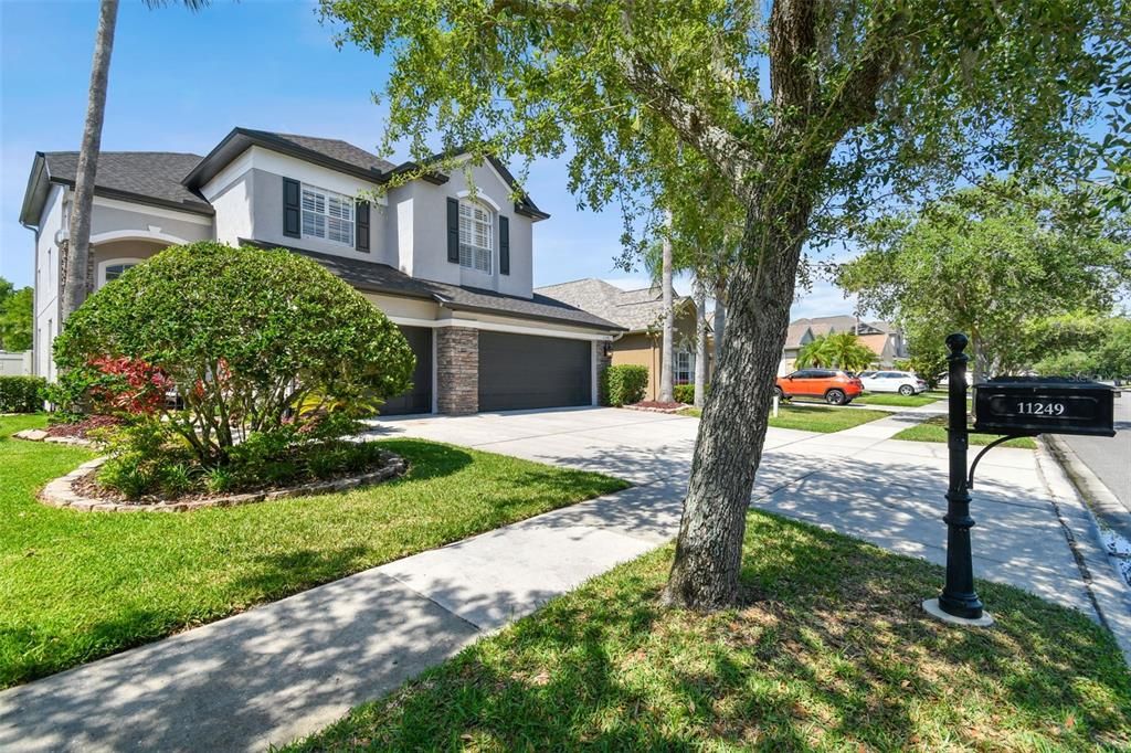 Beautiful community with tree-lined streets and sidewalks!