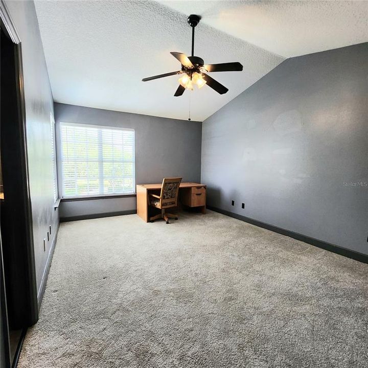 Upstairs Masterbedroom view 4 showing entryway to Masterbath.