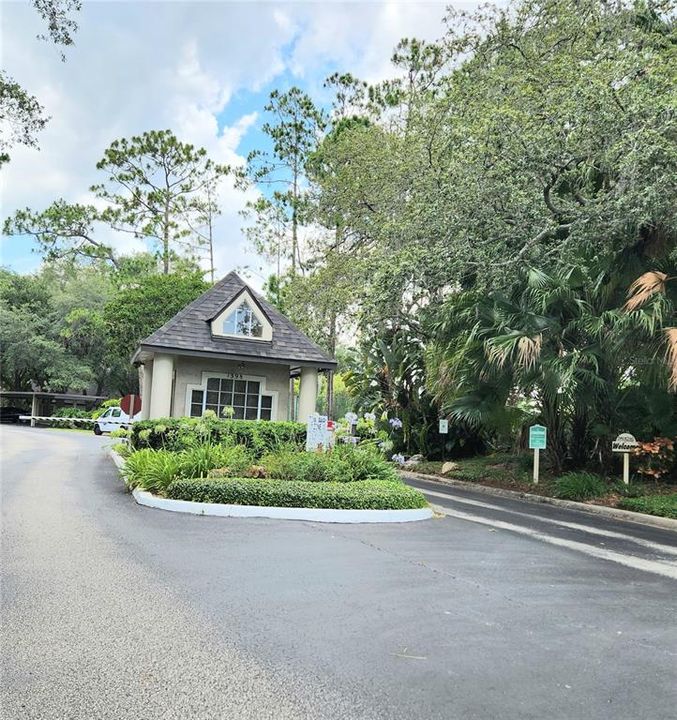 Pool entrance.  Unit 1565 can be seen to the right.