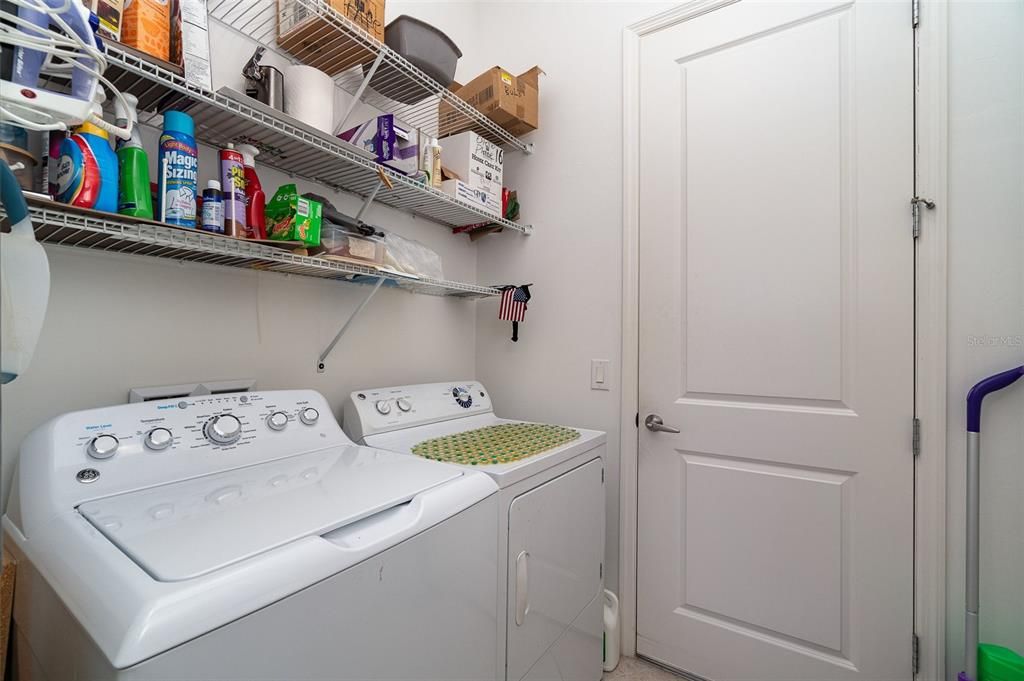 Laundry area