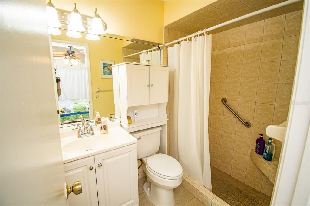 Primary bath with walk in shower