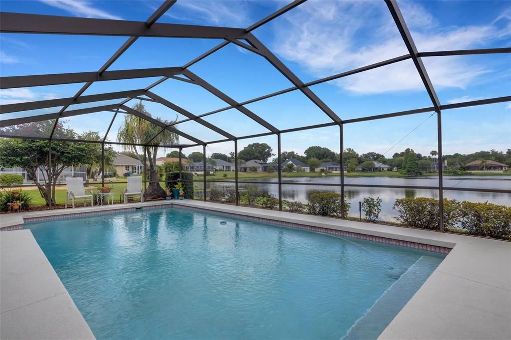 Whoa! Pristinely maintained chlorine pool with new heater!