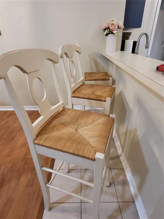 Counter Stools Included