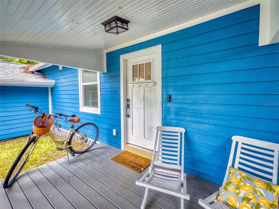 Guest House Front Porch