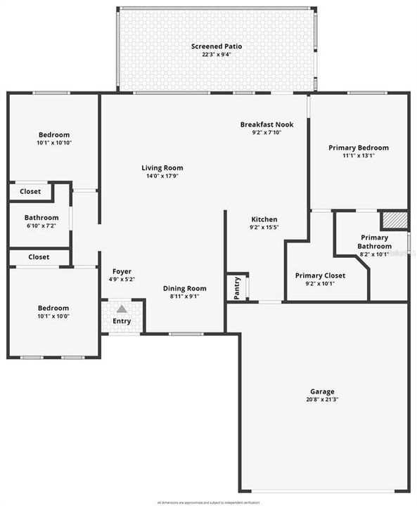 Active With Contract: $315,000 (3 beds, 2 baths, 1355 Square Feet)